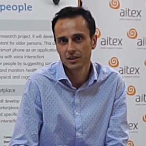 Jorge Moreno Responsable del Grupo de Investigación de I-D de Aitex