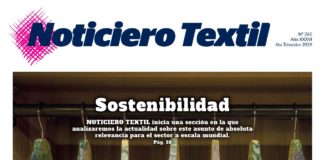 Portada Noticiero Textil 261 cuarto trimestre 2019