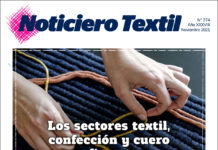 Portada Noticiero Textil 274 noviembre 2021